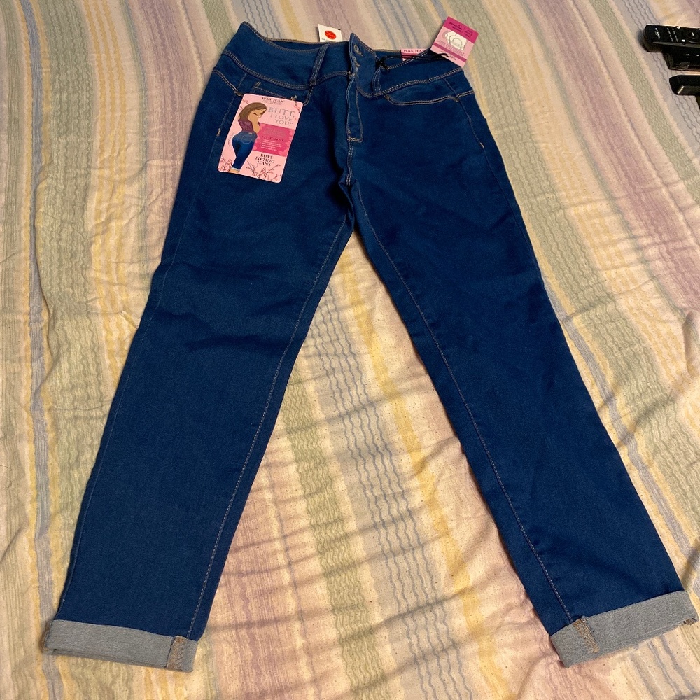 Denim capris jeans